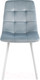 Миниатюра изображения товара Стул Stool Group Chilly / OS-2011 HLR-17 wl (велюр серо-голубой/ножки белые)