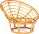Миниатюра изображения товара Кресло садовое Tetchair Papasan 23/01 W без подушки (мед)