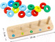 Миниатюра изображения товара Сортер Alatoys Пирамидка Счеты / ПСЧ2002