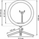 Миниатюра изображения товара Кольцевая лампа Gauss RL003