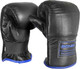 Миниатюра изображения товара Боксерские перчатки BoyBo Rage кожа (L, черный/синий)