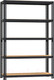 Миниатюра изображения товара Стеллаж металлический MZ-Profil 180x120x40x5 (RAL9011)