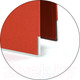 Миниатюра изображения товара Папка-регистратор inФормат P2PVC-75/Red