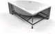 Миниатюра изображения товара Ванна акриловая Cersanit Kaliope 170x110 L (с ножками)