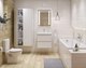 Миниатюра изображения товара Ванна акриловая Cersanit Lorena 160x70 (с каркасом)