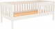 Миниатюра изображения товара Кровать-тахта детская ФанДОК Ф-141.08М с бортом 90x200 (белый)