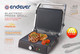 Миниатюра изображения товара Электрогриль Endever Grillmaster 225 (серебристый/черный)