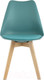 Миниатюра изображения товара Стул Stool Group Frankfurt / Y863 (серо-зеленый/деревянные ножки)
