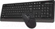 Миниатюра изображения товара Комплект клавиатура и мышь A4Tech Fstyler FG1012 (черный)