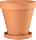 Миниатюра изображения товара Вазон Вещицы Терракот конус GKL-3-3 (терракотовый)