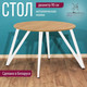 Миниатюра изображения товара Обеденный стол Millwood Женева 2 Л18 D90 (дуб золотой Craft/металл белый)