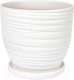 Миниатюра изображения товара Вазон Вещицы Рельеф BH-94-3 (белый)