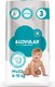 Миниатюра изображения товара Подгузники детские Lovular Hot Wind M 6-10кг / 429720 (52шт)