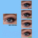 Миниатюра изображения товара Контактная линза WDL Color Monthly BC 8.6 blue -1.50