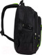 Миниатюра изображения товара Школьный рюкзак Brauberg Titanium / 270766 (черный/салатовые вставки)
