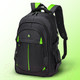 Миниатюра изображения товара Школьный рюкзак Brauberg Titanium / 270766 (черный/салатовые вставки)