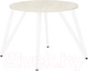 Миниатюра изображения товара Обеденный стол Millwood Женева 2 Л18 D110 (дуб белый Craft/металл белый)