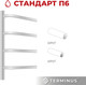 Миниатюра изображения товара Полотенцесушитель водяной Terminus Стандарт П6 500x600 (с боковым подключением 50)