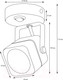 Миниатюра изображения товара Спот Fametto Sotto DLC-S613 / UL-00009423