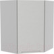 Миниатюра изображения товара Шкаф навесной для кухни ДСВ Тренто ПУ 550 левый (серый/белый)