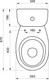 Миниатюра изображения товара Унитаз напольный Santeri Pro 1P2155S0000BF