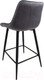 Миниатюра изображения товара Стул барный AksHome Linx (темно-серый велюр G062-40/черный)