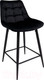 Миниатюра изображения товара Стул барный AksHome Linx (черный велюр G062-50/черный)