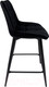 Миниатюра изображения товара Стул барный AksHome Linx (черный велюр G062-50/черный)
