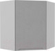 Миниатюра изображения товара Шкаф навесной для кухни ДСВ Тренто ПУ 600 правый (серый/серый)