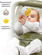 Миниатюра изображения товара Детский шезлонг Amarobaby Baby Time / AB21-25BT/13 (зеленый)