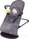 Миниатюра изображения товара Детский шезлонг Amarobaby Swinging Baby Time / AB21-25BT/11 (серый)