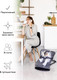 Миниатюра изображения товара Детский шезлонг Amarobaby Swinging Baby Time / AB21-25BT/11 (серый)