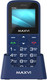 Миниатюра изображения товара Мобильный телефон Maxvi B100ds (синий+ЗУ)