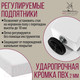 Миниатюра изображения товара Обеденный стол Millwood Шанхай Л18 110x110 (белый/металл белый)