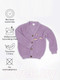 Миниатюра изображения товара Кофта для малышей Amarobaby Knit / AB-OD21-KNIT19/17-104 (сиреневый, р. 104)