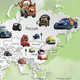 Миниатюра изображения товара Фотообои листовые Citydecor Superhero Молния МакКвин 3 (200x140)