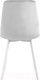 Миниатюра изображения товара Стул Stool Group Chilly / OS-2011 HLR-14 wl (велюр серебристый/ножки белые)