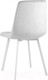 Миниатюра изображения товара Стул Stool Group Chilly / OS-2011 HLR-14 wl (велюр серебристый/ножки белые)
