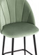 Миниатюра изображения товара Стул барный Stool Group Логан / AV 413-B18-08(PP) (велюр фисташковый)