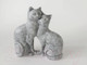 Миниатюра изображения товара Статуэтка Нашы майстры Влюбленные коты / 3036 (серый)