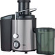 Миниатюра изображения товара Соковыжималка электрическая BQ J1000 (черный/сталь)