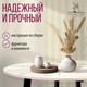 Миниатюра изображения товара Обеденный стол Millwood Шанхай Л18 d90 (дуб белый Craft/металл черный)