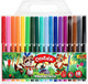 Миниатюра изображения товара Фломастеры Creativiki ФЛВ18КР (18цв)