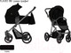 Миниатюра изображения товара Детская универсальная коляска Bebetto Flavio 2 в 1 графитовая рама (10)