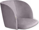 Миниатюра изображения товара Стул барный Sheffilton SHT-ST33/S128 (сиреневая орхидея/хром/белый муар)