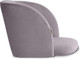 Миниатюра изображения товара Стул барный Sheffilton SHT-ST33/S128 (сиреневая орхидея/хром/белый муар)