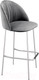 Миниатюра изображения товара Стул барный Sheffilton SHT-ST35-1/S29 (угольно-серый/хром лак)