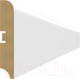 Миниатюра изображения товара Плинтус STELLA МДФ 80S (2000x80x16, белый)