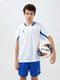 Миниатюра изображения товара Футбольная форма Kelme Short-Sleeved Football Suit / 8251ZB3002-100 (р.150, белый/синий)