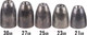 Миниатюра изображения товара Пульки для пневматики H&N Slug HP .217 21г (200шт)
